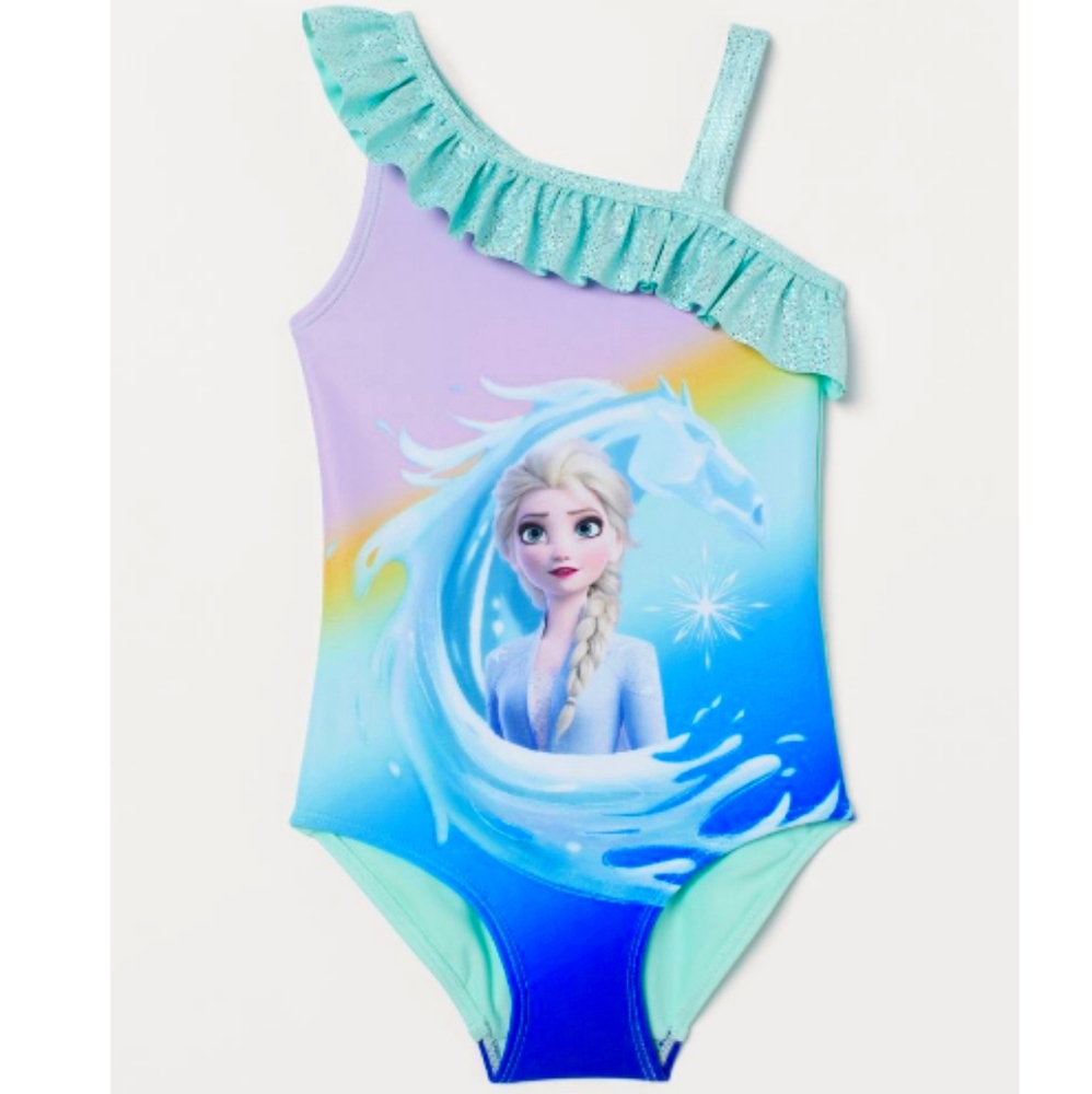 H&M Disney Elsa Swimsuit Size 2-4 Years